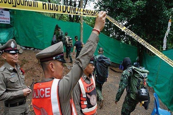 6 نوجوان محبوس در یک غار در تایلند نجات یافتند