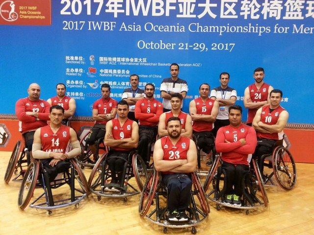 تیم بسکتبال با ویلچر مردان ایران نایب قهرمان آسیا شد