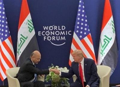 عراق، بیانیه کاخ السلام درباره ملاقات صالح با ترامپ، اظهارات مداخله جویانه سفیر انگلیس در بغداد