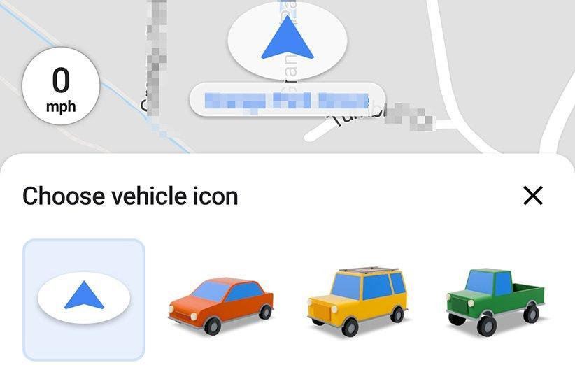 آیکون های جدید حالت رانندگی به نسخه اندروید گوگل مپ رسید