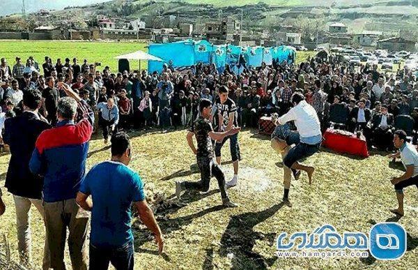 دوفر بازی محلی در روستای تاریخی فارسیان گلستان است