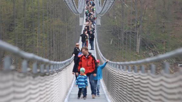 تور آلمان ارزان: افتتاح طولانی ترین پل معلق دنیا در آلمان