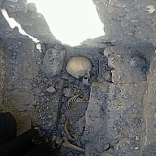 کشف اسکلت دختر بچه 5000 ساله در شهرستان بابل