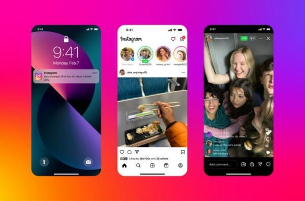 قابلیت نو اینستاگرام: برگزاری لایو فقط با اعضای کلوز فرندز