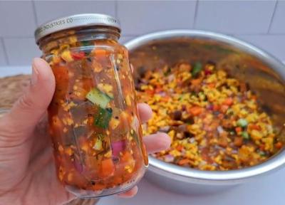 طرز تهیه ترشی لیته بندری حرفه ای به سبک بازار