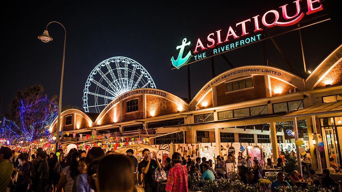 Asiatique Riverfront بهترین مراکز خرید بانکوک